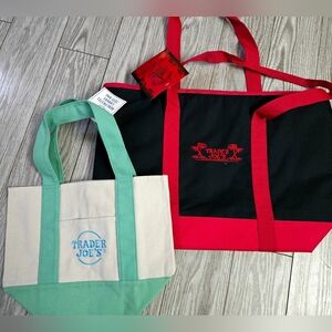 Trader Joe's Insulated & Tote Bag Set